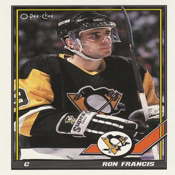 Ron Francis Pittsburgh Penguins NHL Hockey Card Collection - 6 Card Set - Picture 5 of 7